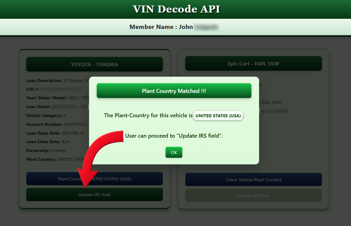 VIN Verification 2